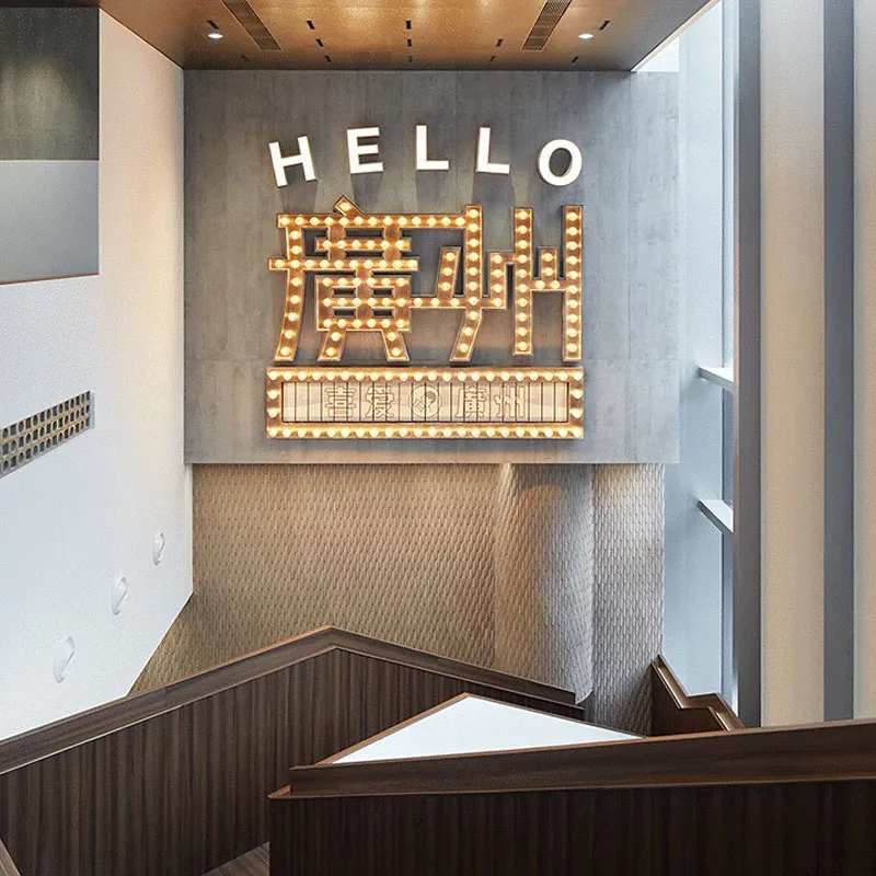 lansen decorative panel for heytea lab in china